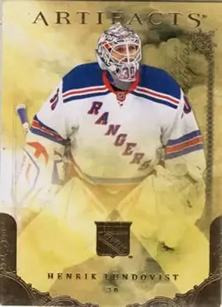 2010-11 Upper Deck Artifacts #2 - Henrik Lundqvist - New York Rangers