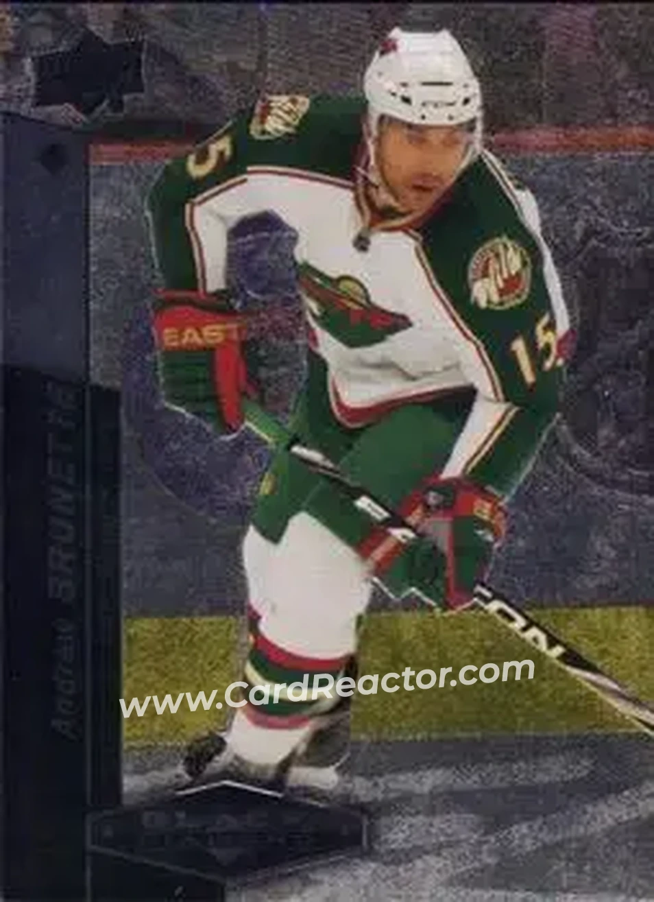 2010-11 Upper Deck Black Diamond #30 - Andrew Brunette - Minnesota Wild - Front