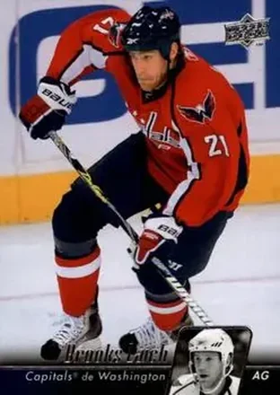 2010-11 Upper Deck French #4 - Brooks Laich - Washington Capitals