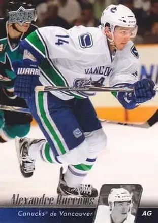2010-11 Upper Deck French #9 - Alexandre Burrows - Vancouver Canucks