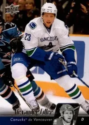 2010-11 Upper Deck French #10 - Alexander Edler - Vancouver Canucks