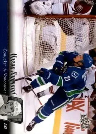 2010-11 Upper Deck French #12 - Mason Raymond - Vancouver Canucks