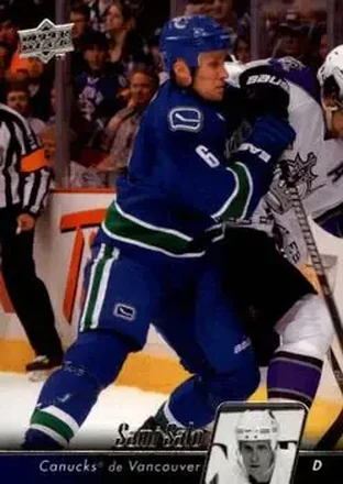 2010-11 Upper Deck French #13 - Sami Salo - Vancouver Canucks
