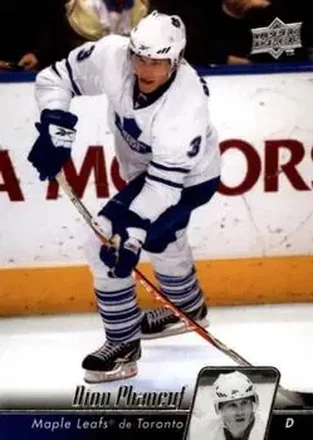 2010-11 Upper Deck French #15 - Dion Phaneuf - Toronto Maple Leafs