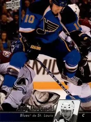 2010-11 Upper Deck French #30 - Andy McDonald - St. Louis Blues