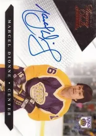 2010-11 Panini Luxury Suite #112 - Marcel Dionne - Los Angeles Kings