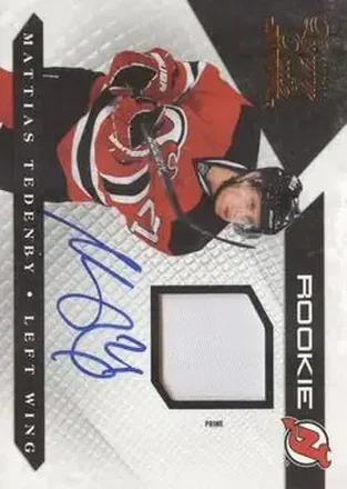 2010-11 Panini Luxury Suite #134 - Mattias Tedenby - New Jersey Devils