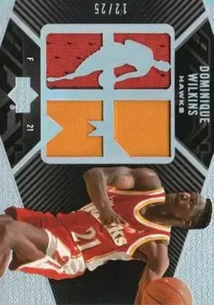 2007-08 UD Black #28 - Dominique Wilkins - Atlanta Hawks