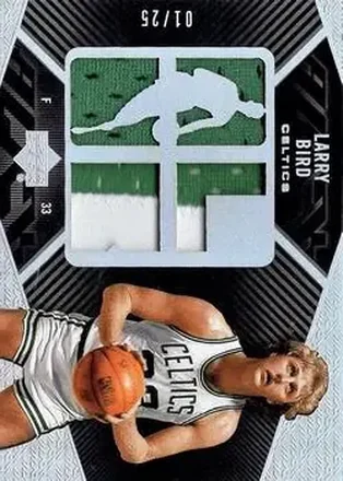 2007-08 UD Black #55 - Larry Bird - Boston Celtics