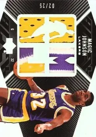 2007-08 UD Black #58 - Magic Johnson - Los Angeles Lakers
