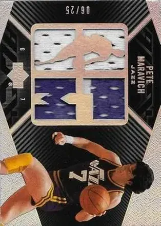 2007-08 UD Black #66 - Pete Maravich - Utah Jazz