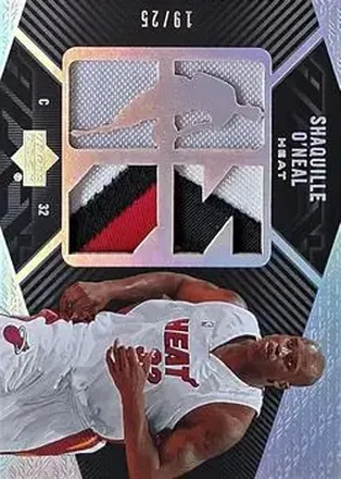2007-08 UD Black #73 - Shaquille O'Neal - Miami Heat