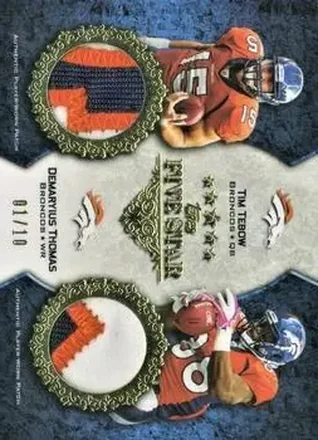 2010 Topps Five Star feature card