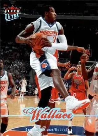 2007-08 Ultra #17 - Gerald Wallace - Charlotte Bobcats