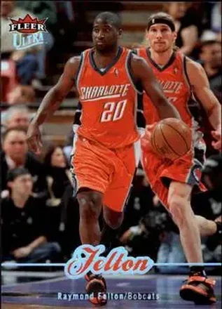 2007-08 Ultra #18 - Raymond Felton - Charlotte Bobcats