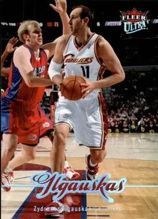 2007-08 Ultra #30 - Zydrunas Ilgauskas - Cleveland Cavaliers