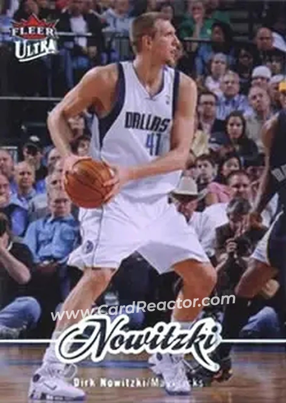 2007-08 Ultra #34 - Dirk Nowitzki - Dallas Mavericks