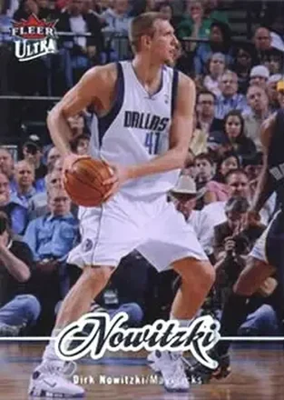 2007-08 Ultra #34 - Dirk Nowitzki - Dallas Mavericks