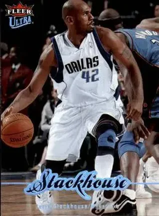 2007-08 Ultra #37 - Jerry Stackhouse - Dallas Mavericks