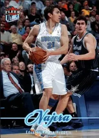2007-08 Ultra #46 - Eduardo Nájera - Denver Nuggets
