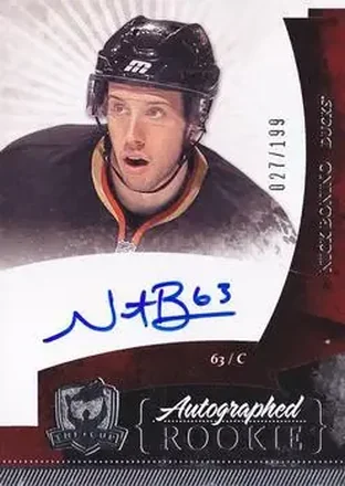 2010-11 Upper Deck The Cup #92 - Nick Bonino - Anaheim Ducks
