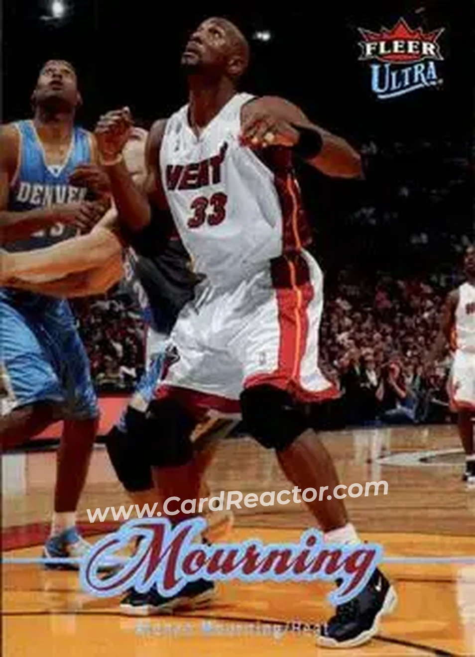 2007-08 Ultra #97 - Alonzo Mourning - Miami Heat