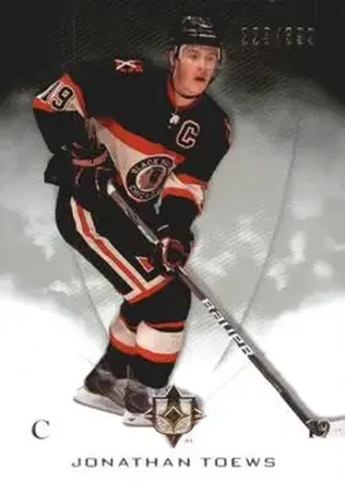 2010-11 Upper Deck Ultimate Collection #10 - Jonathan Toews - Chicago Blackhawks