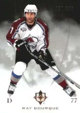 2010-11 Upper Deck Ultimate Collection #16 - Ray Bourque - Colorado Avalanche