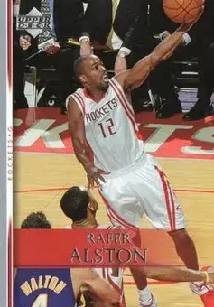 2007-08 Upper Deck #7 - Rafer Alston - Houston Rockets