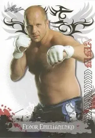 2010 Leaf MMA #1 Fedor Emelianenko