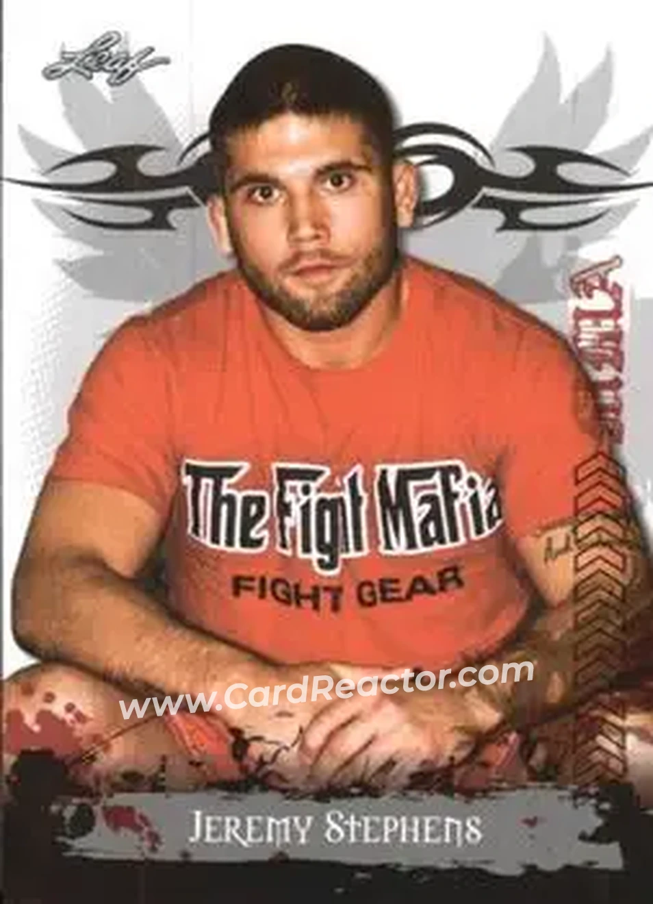 2010 Leaf MMA #3 - Jeremy Stephens - Front