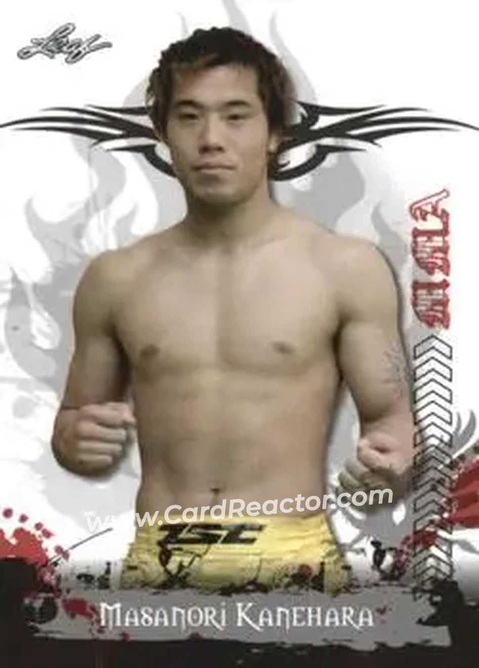 2010 Leaf MMA #6 - Masanori Kanehara - Front