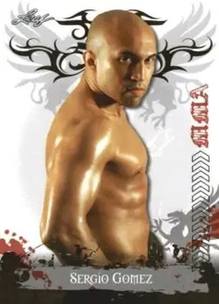 2010 Leaf MMA #11 Sergio Gomez
