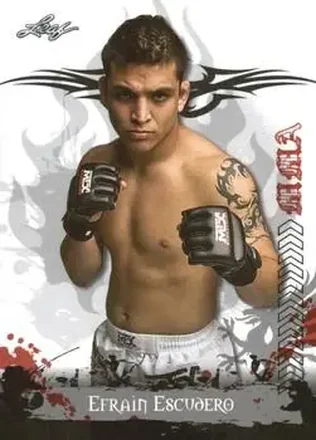 2010 Leaf MMA #12 Efrain Escudero