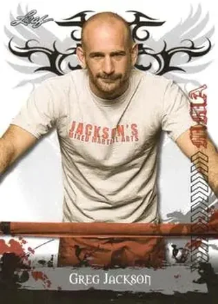2010 Leaf MMA #13 Greg Jackson