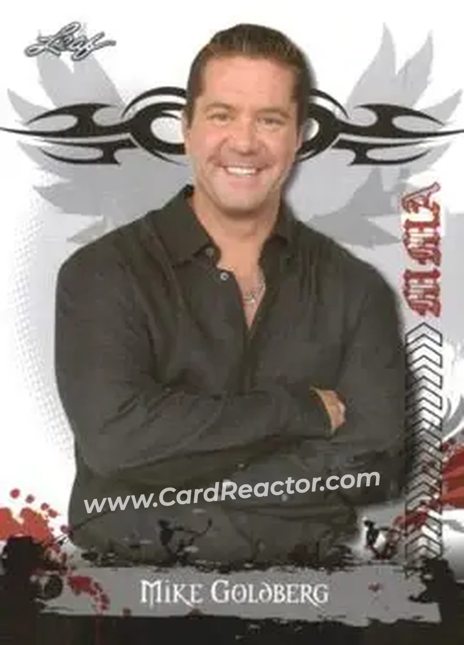 2010 Leaf MMA #14 - Mike Goldberg - Front