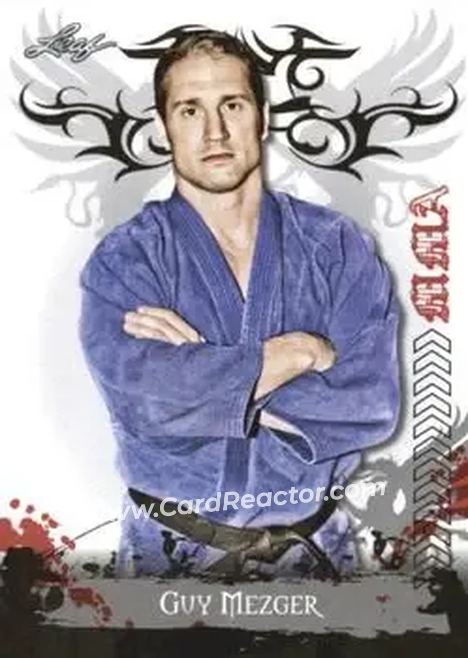 2010 Leaf MMA #16 - Guy Mezger - Front