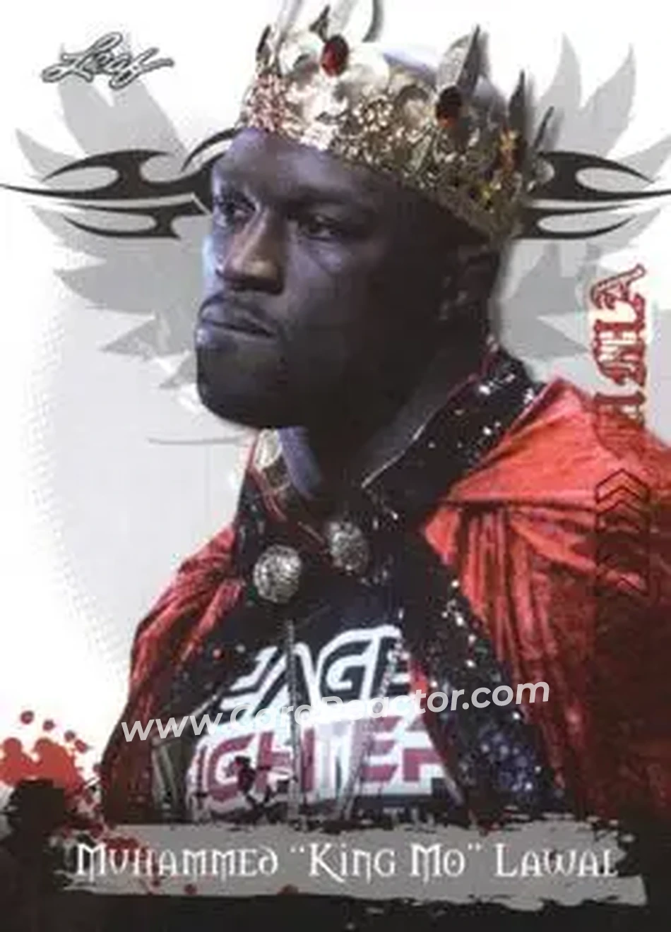 2010 Leaf MMA #22 - Muhammed Lawal - Front