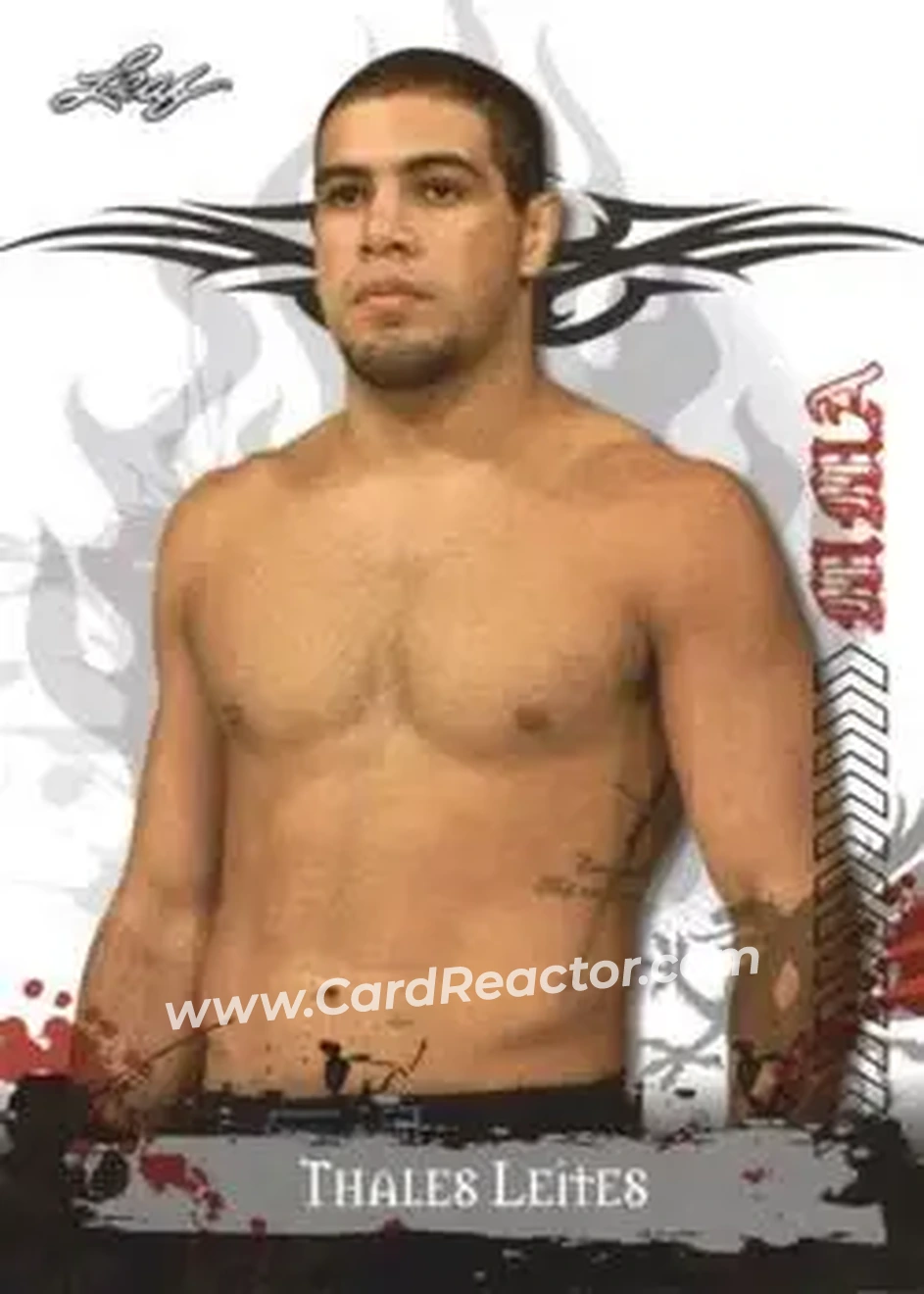 2010 Leaf MMA #24 - Thales Leites - Front