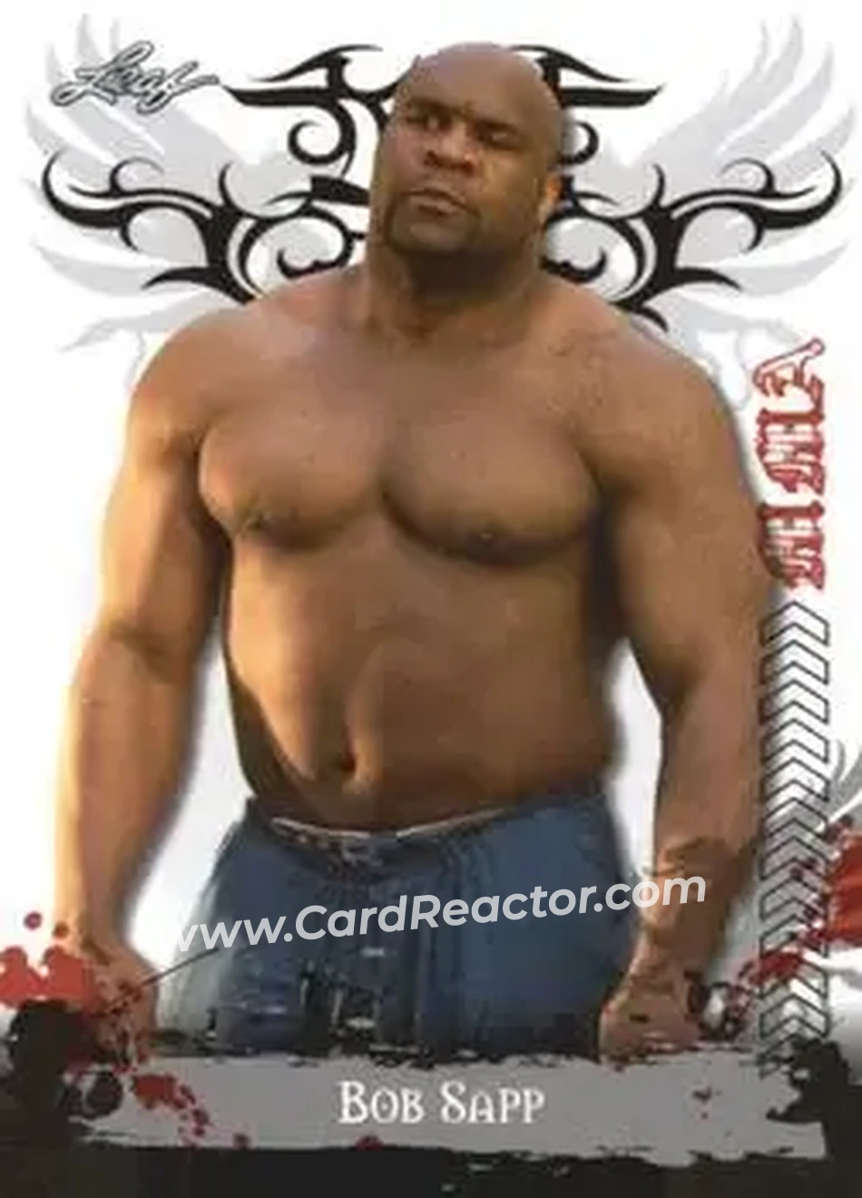 2010 Leaf MMA #26 - Bob Sapp - Front