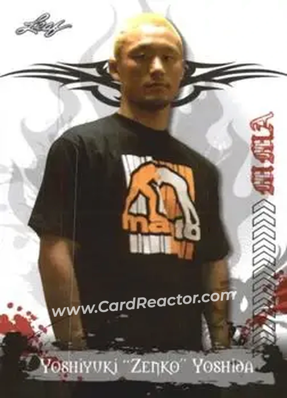 2010 Leaf MMA #27 - Yoshiyuki Zenko Yoshida - Front