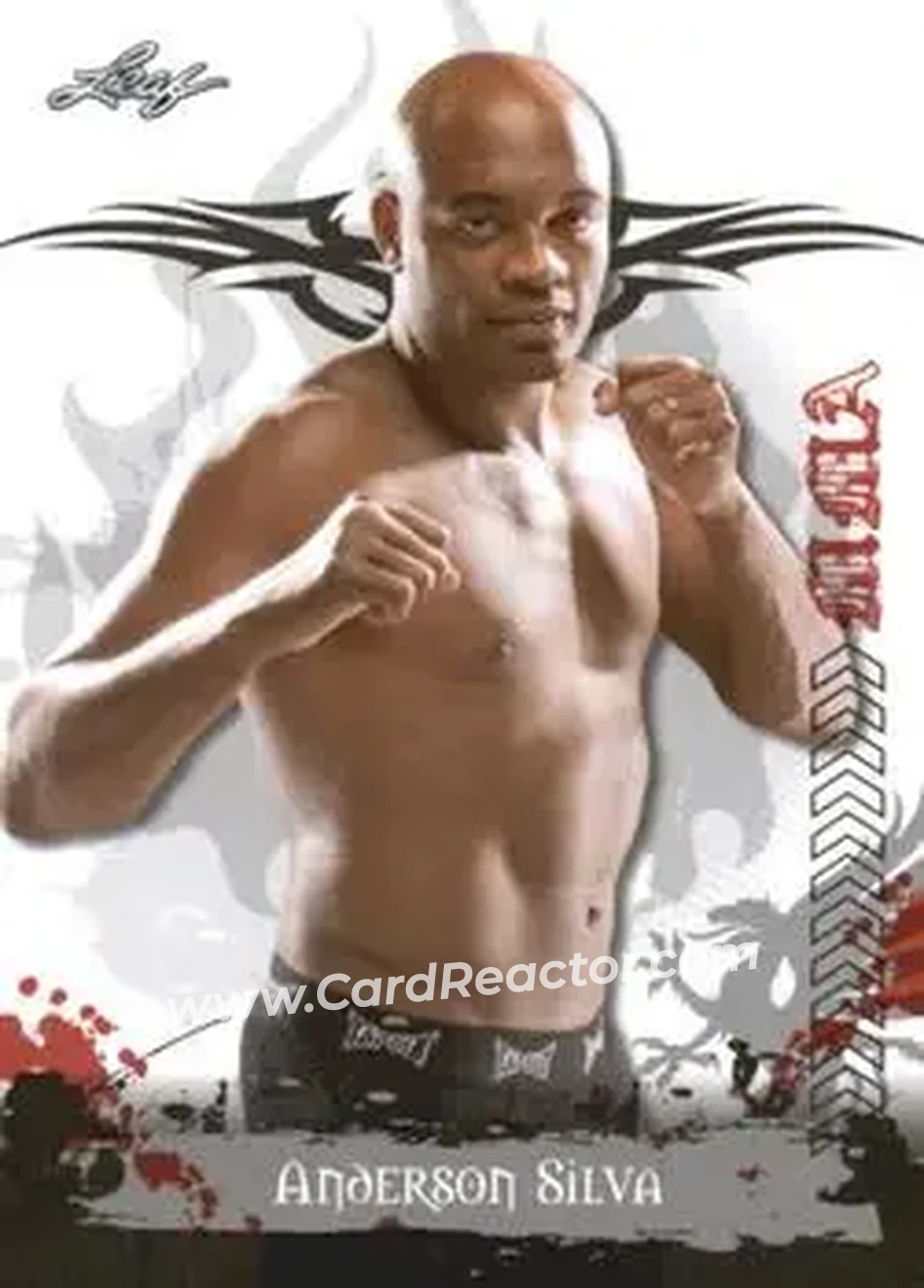 2010 Leaf MMA #30 - Anderson Silva - Front 2010 Leaf MMA #30 - Anderson Silva - Front