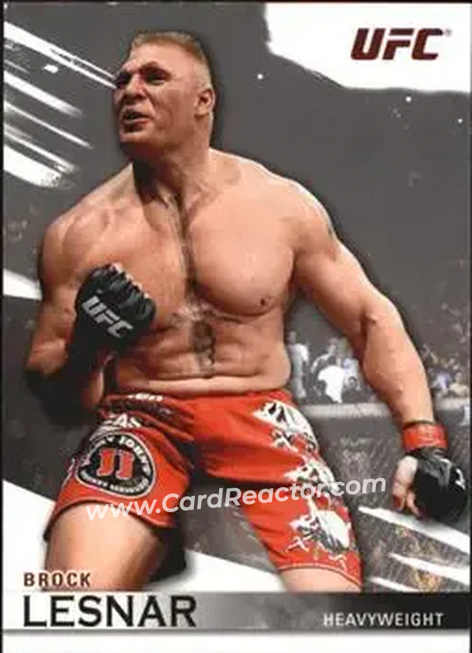 2010 Topps UFC Knockout #11 - Brock Lesnar - Front