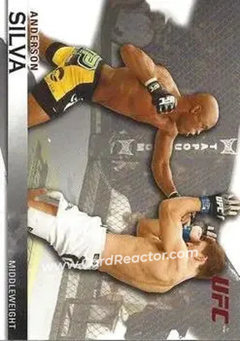 2010 Topps UFC Knockout #14 - Anderson Silva - Front