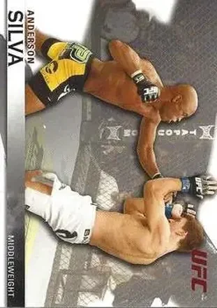 2010 Topps UFC Knockout #14 - Anderson Silva