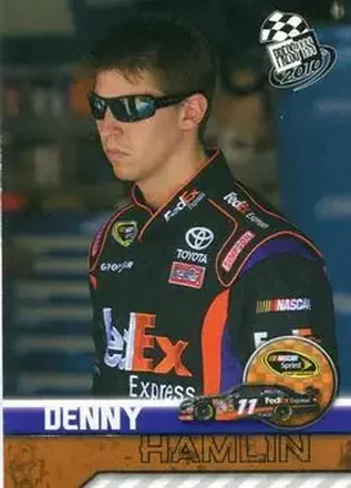 2010 Press Pass #5 - Denny Hamlin - Joe Gibbs Racing