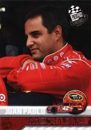 2010 Press Pass #12 - Juan Pablo Montoya - Earnhardt-Ganassi Racing