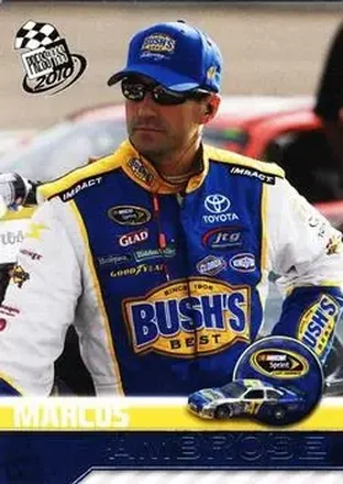 2010 Press Pass #18 - Marcos Ambrose - JTG Daugherty Racing