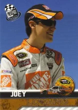 2010 Press Pass #20 - Joey Logano - Joe Gibbs Racing