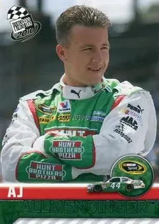 2010 Press Pass #25 - AJ Allmendinger - Richard Petty Motorsports